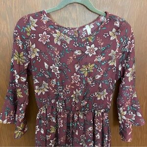 Floral Gilli midi dress